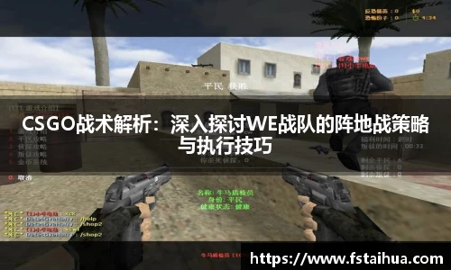 CSGO战术解析：深入探讨WE战队的阵地战策略与执行技巧